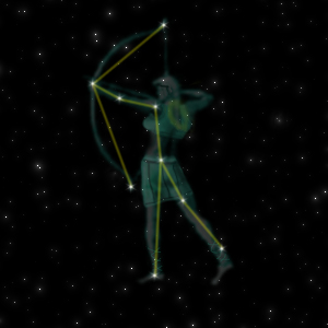 Constellation of the Archer
