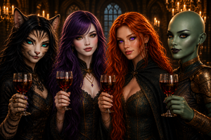 The Ladies of The Ship ~ Allye, Shaylynne, Kiashandra, Felicini